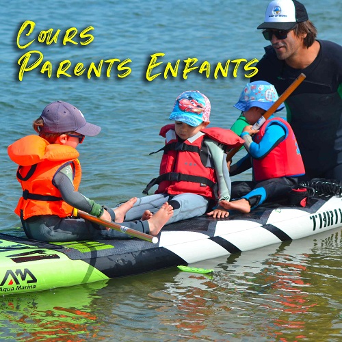 cours paddle parents-enfants dès 12mois Arcachon