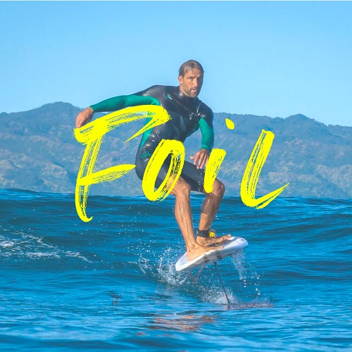 Surf foil, Arcachon, Océan