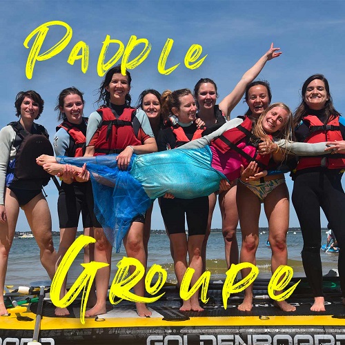 Cours stand up paddle groupe Arcachon, La teste Tarifs dégressifs pour les groupes!